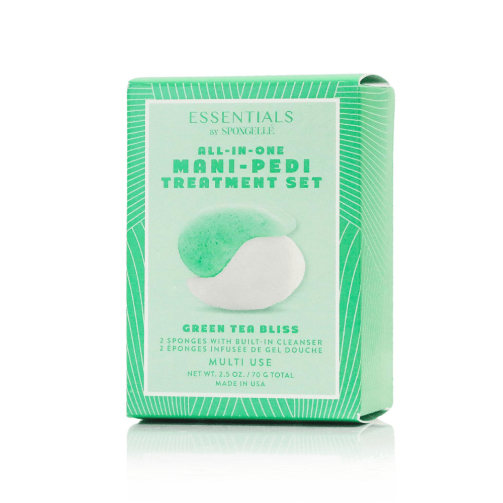 Green Tea Bliss Mani-Pedi Treatment Set | EssentialsPedi BufferTorqelo.com
