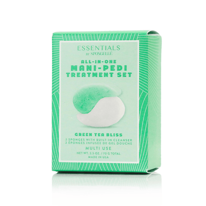 Green Tea Bliss Mani-Pedi Treatment Set | EssentialsPedi BufferTorqelo.com