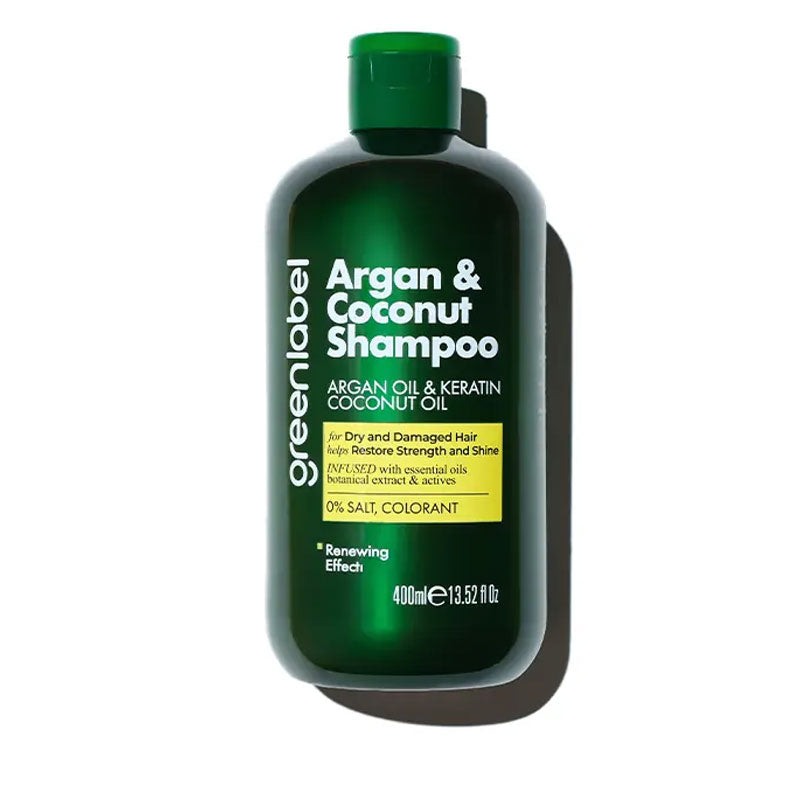 Greenlabel Argan & Keratin Nourishing Shampoo 400 ml by Beauty Care Bag