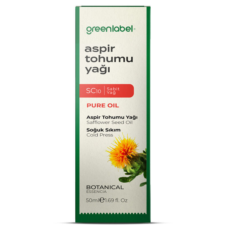 Greenlabel Safflower Seed Oil for Skin & Hair 50 ml by Beauty Care Bag