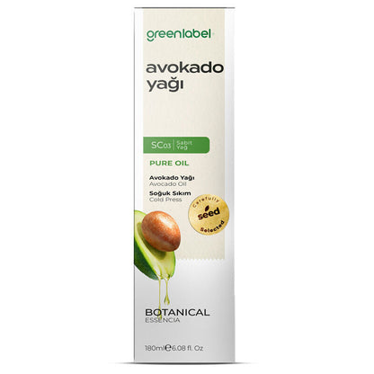Greenlabel Avocado Oil Nourishing Body & Hair Care 180 ml by Beauty Care Bag