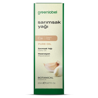 Greenlabel Garlic Oil Nourishing Hair & Beard Care 20 mlHair CareTorqelo.com