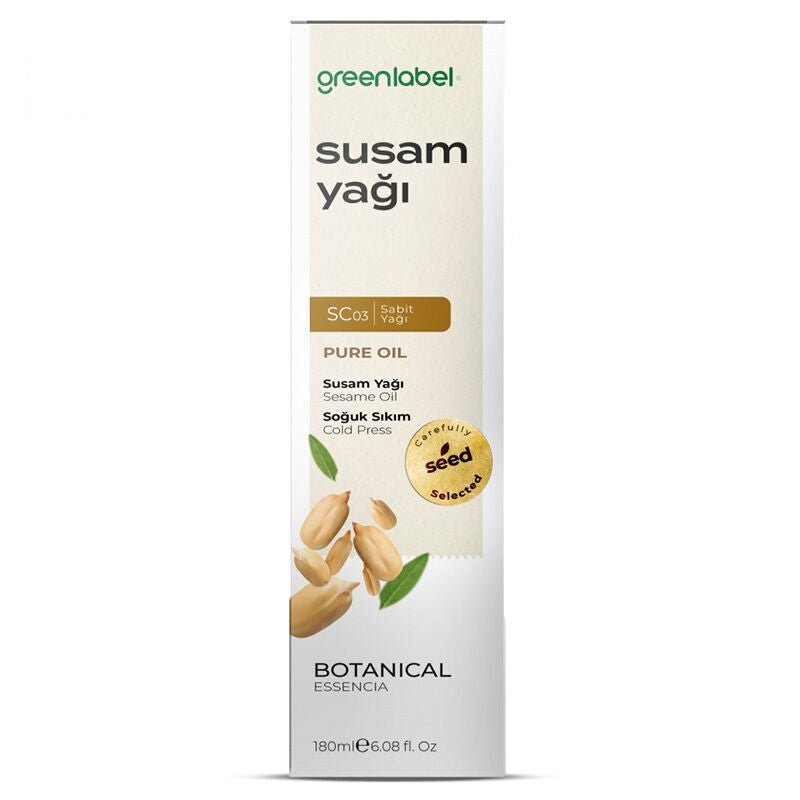 Greenlabel Sesame Oil for Hair & Skin Care 180 mlBody CareTorqelo.com