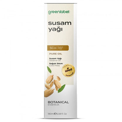 Greenlabel Sesame Oil for Hair & Skin Care 180 mlBody CareTorqelo.com