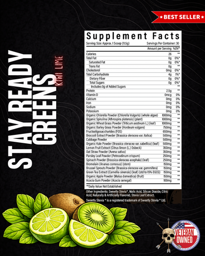 STAY READY | GREENS by Alpha Country Training + Nutrition