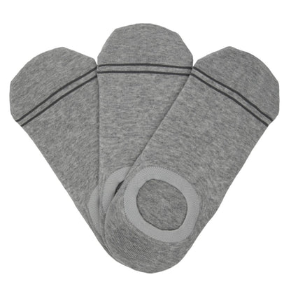 Grey No Show Socks - 3 PackNo Show SocksTorqelo.com
