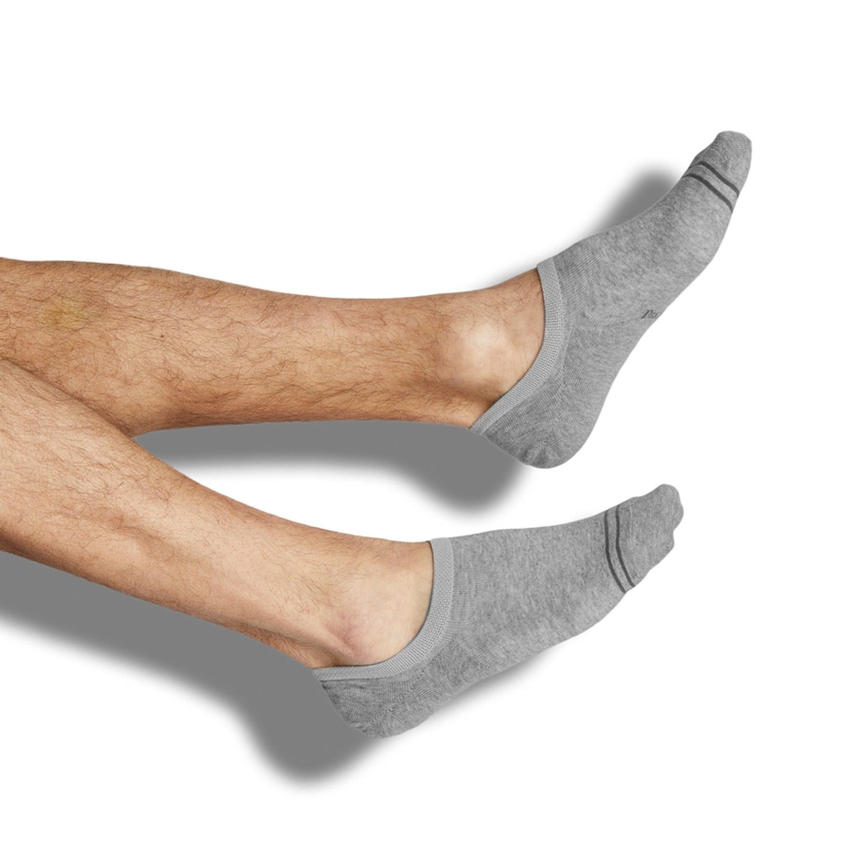 Grey No Show Socks - 3 PackNo Show SocksTorqelo.com