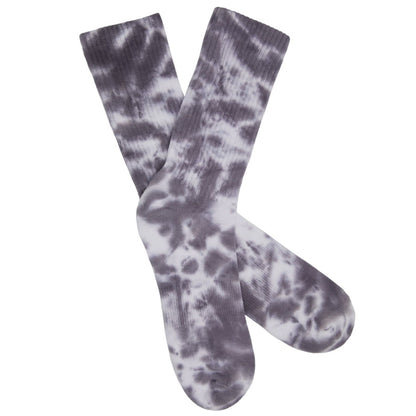 Grey Tie-Dye Casual Crew SocksCasual Crew SocksTorqelo.com