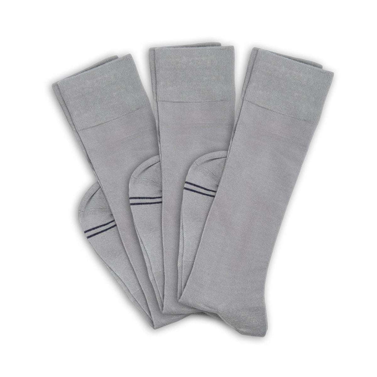 Greyson 3-Pack - Grey Dress SocksBoardroom Dress SocksTorqelo.com