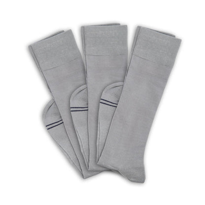 Greyson 3-Pack - Grey Dress SocksBoardroom Dress SocksTorqelo.com