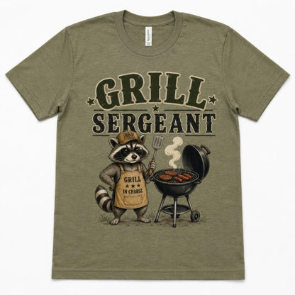Grill Sergeant Shirt - Funny Dad Gift | BBQ Cookout Shirt, Backyard BBQ TeeTorqelo.com