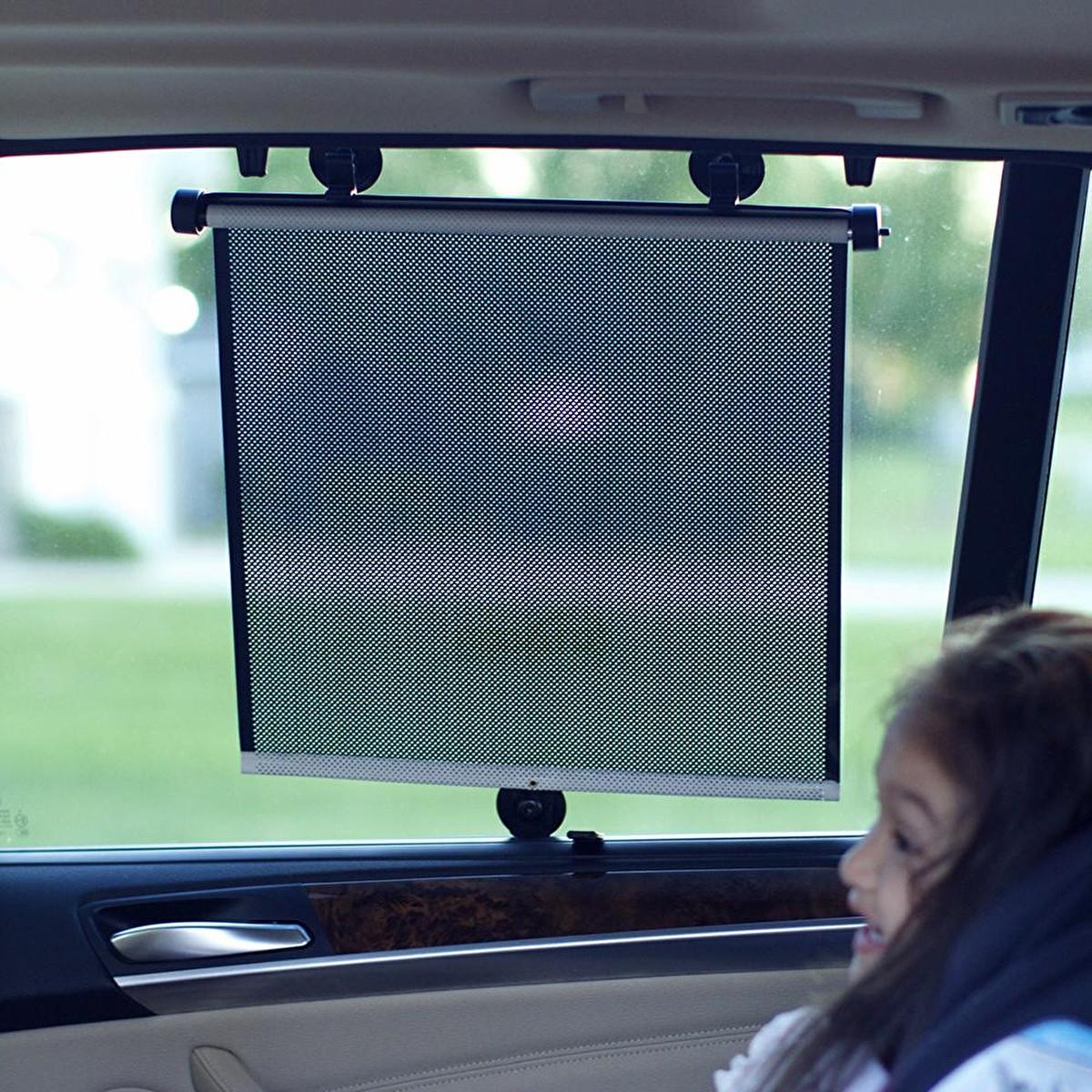 Miny Baby Car Sun Shade - Protects Children from UV Rays, Easy Install & Durable PVC Material by Beauty Care Bag
