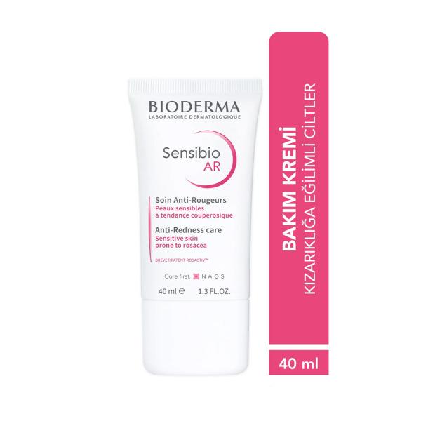 Bioderma Sensibio AR Cream: Redness Relief & Soothing Facial Moisturizer for Sensitive Skin | Hypoallergenic Anti-Redness Cream by Beauty Care Bag