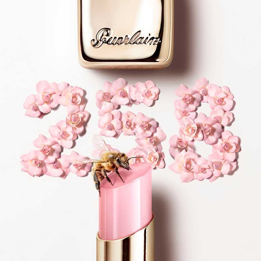 Guerlain Kiss Kiss Bee Glow Lip Balm 258 Rose 3.2g by Beauty Care Bag