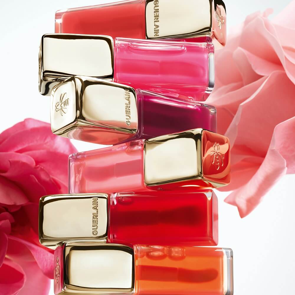 Guerlain Kiss Kiss Bee Glow Oil 775 Poppy Lip Oil 9.5ml by Beauty Care Bag