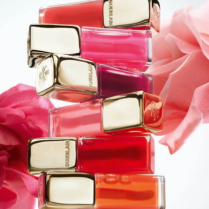 Guerlain Kiss Kiss Bee Glow Oil 775 Poppy Lip Oil 9.5ml by Beauty Care Bag