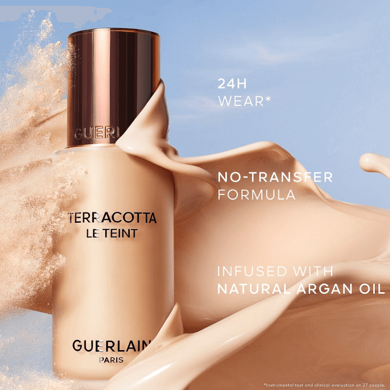 Guerlain Terracotta Le Teint Fluid Matte Foundation 2.5N 35ml by Beauty Care Bag