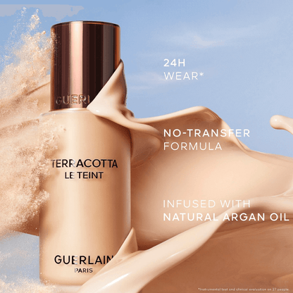 Guerlain Terracotta Le Teint Fluid Matte Foundation 2W 35ml by Beauty Care Bag