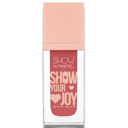 Show By Pastel Show Your Joy Liquid Blush - Natural Dewy Finish, Vegan & Cruelty-Free, Moisturizing, Portable - Gluten & Paraben Free by Beauty Care Bag