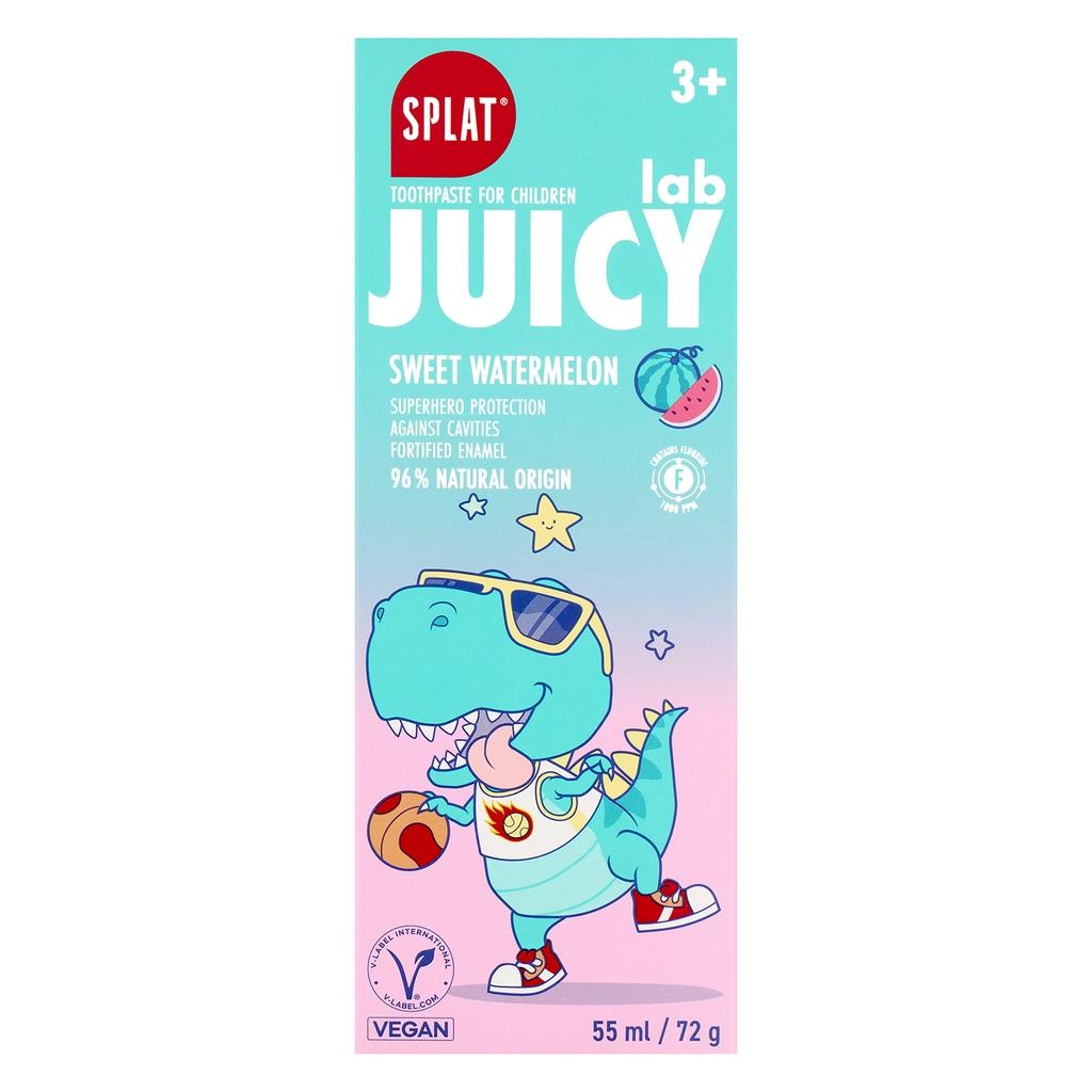 Splat Juicy Lab Watermelon Kids Toothpaste for Ages 3+, 55 ml by Beauty Care Bag