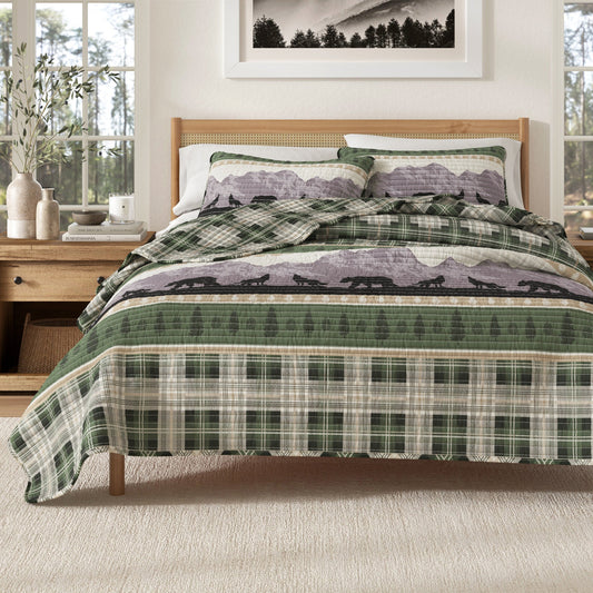 Lodge Quilt - Salt Creek Collection by Great Bay Home