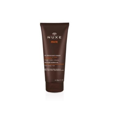 Nuxe Men Multi-Purpose Shower Gel for Face, Body, and Hair - Gentle, Natural Skincare by Beauty Care Bag