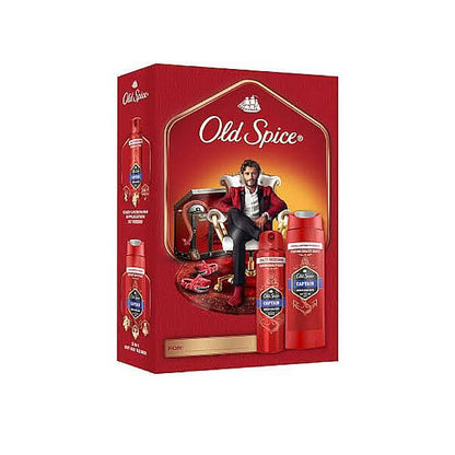 Old Spice Captain Gentleman Set with Shower Gel 250 ml by Beauty Care Bag