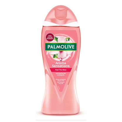 Palmolive Aroma Sensations: Skin Rejuvenating Bath and Shower Gel with Magnolia & Dead Sea Salt - Natural Glow, Dermatologically Tested by Beauty Care Bag