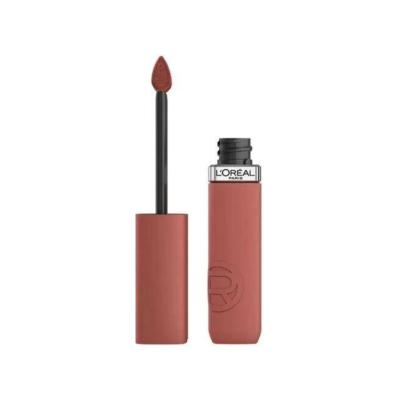 L'Oreal Paris Infaillible Matte Resistance Liquid Lipstick: Long-Lasting, Smudge-Resistant Color with Hydrating Hyaluronic Acid for Fuller Lips by Beauty Care Bag
