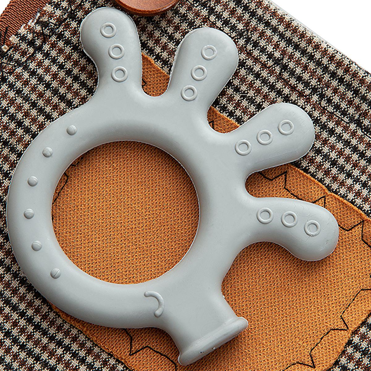 Babyjem Octopus Teether Toy - Soft BPA Free Baby Teething Relief for Sore Gums, Easy to Clean by Beauty Care Bag