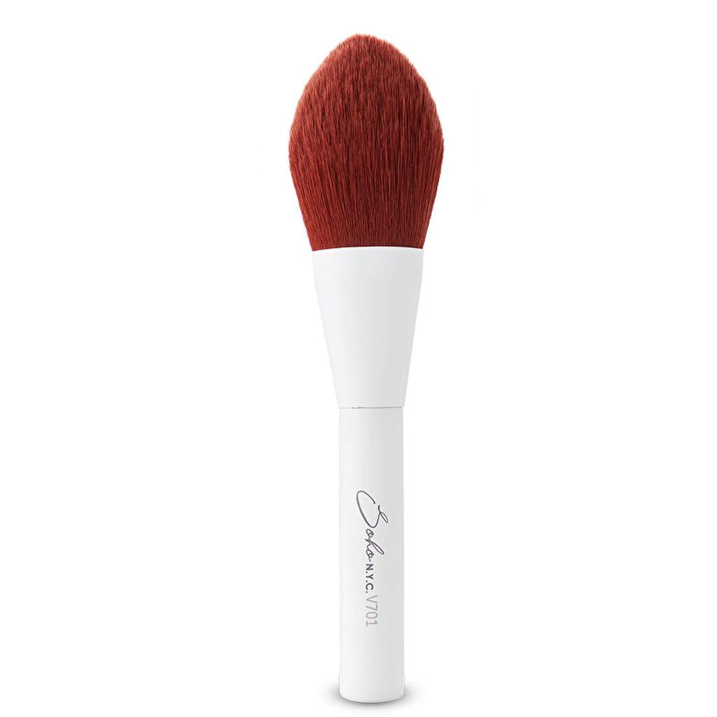 Soho N.Y.C. Vegan Flat Powder & Blush Brush V701 by Beauty Care Bag