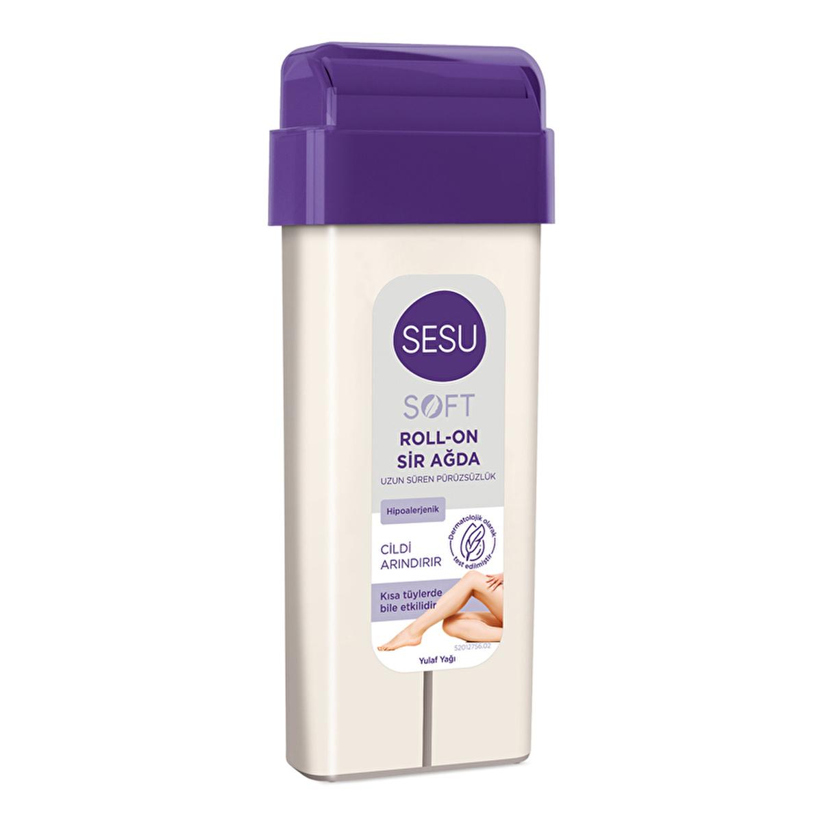 Sesu Soft hypoallergenic roll-on hair removal wax, 100 ml