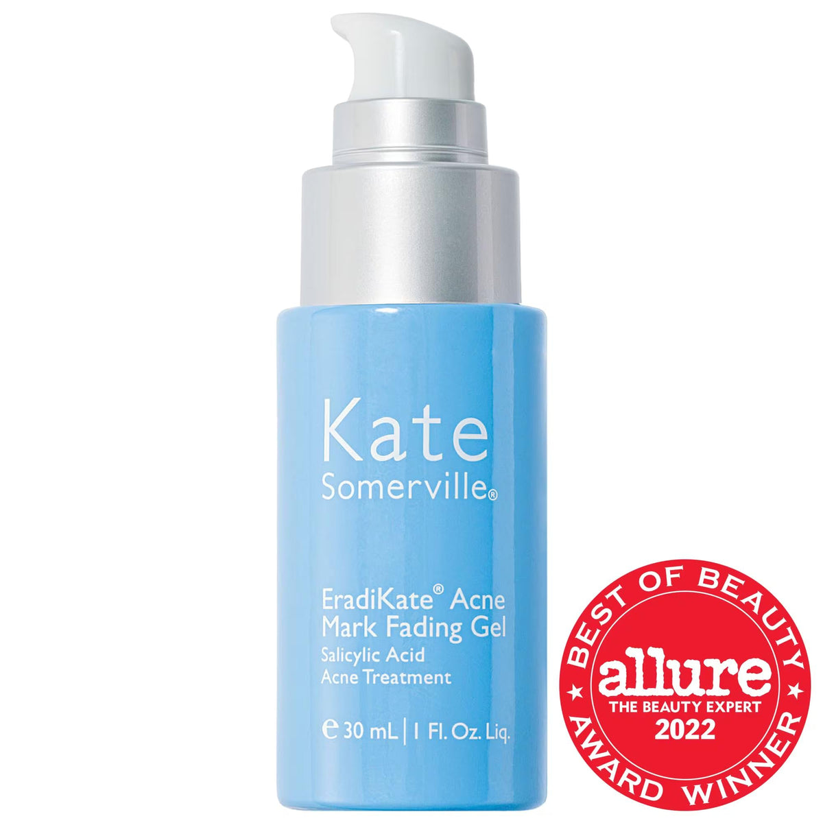 EradiKate Acne Mark Fading Gel: Salicylic Acid Treatment for Blemishes, Uneven Skin Tone, and Pore Minimizing - Restores Skin Barrier by Beauty Care Bag