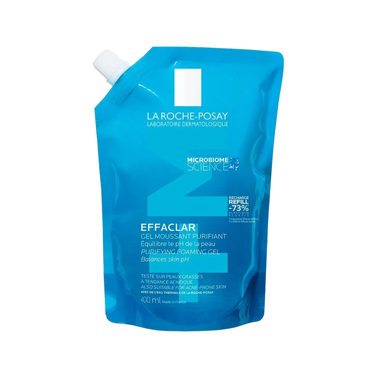 La Roche-Posay Effaclar cleansing gel refill, 400ml