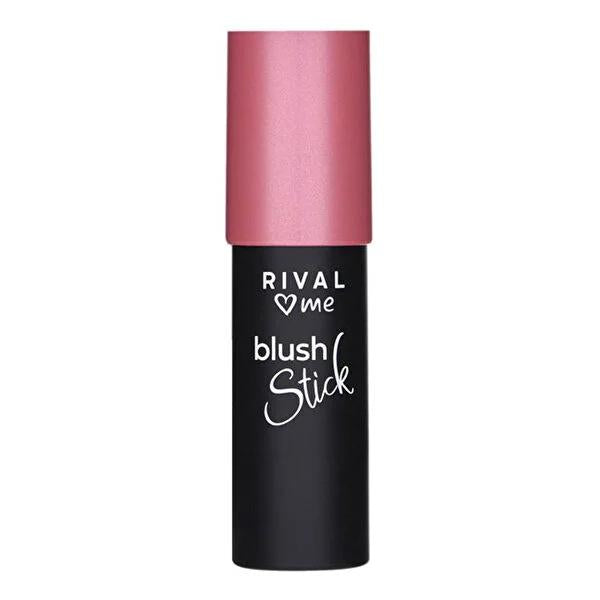 Rival Loves Me Creamy Makeup Blush - No: 02 Magnolia Shade, Natural Cheek Color, Easy to Apply by Beauty Care Bag