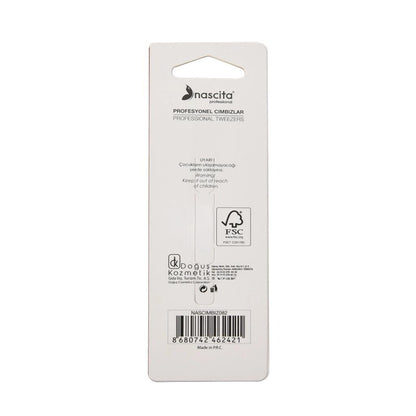 Nascita Rose Series Tweezers 082 for Precise Grooming by Beauty Care Bag