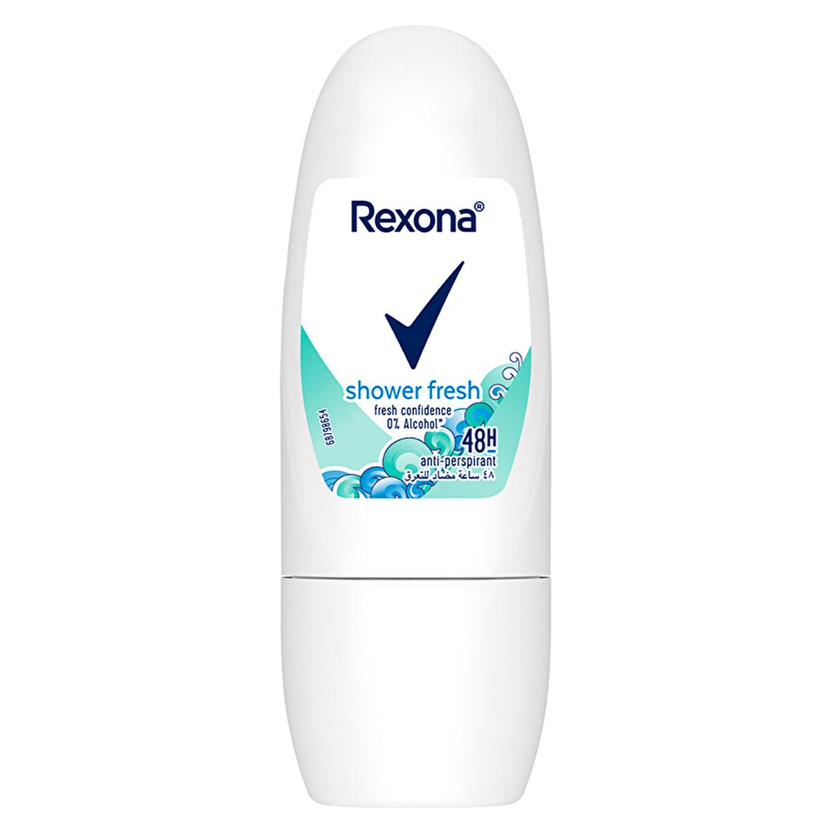 Rexona Shower Fresh Mini Roll-On Deodorant: 48-Hour Protection, Travel-Friendly, Long Lasting Antiperspirant by Beauty Care Bag