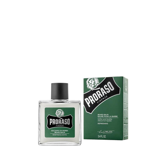 Proraso Refreshing Beard Balm with Eucalyptus - 3.38 fl oz, Moisturizing & Conditioning for Men's Grooming by Beauty Care Bag