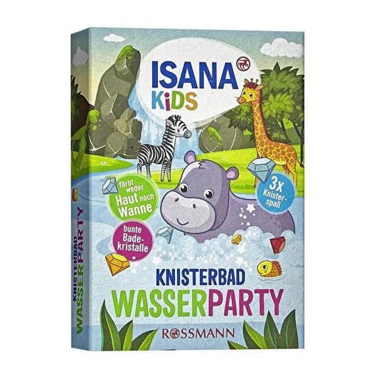 Isana Kids Fun Bath Crumble: Color & Crackle. Safe, Non-Staining Kids Bath Colorant for Enjoyable & Educational Bath Time by Beauty Care Bag