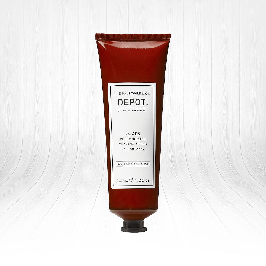 Depot No. 405 Moisturizing Shaving Cream - 125ml Nemlendirici Tõra_ Kremi for Smooth Shaving by Beauty Care Bag