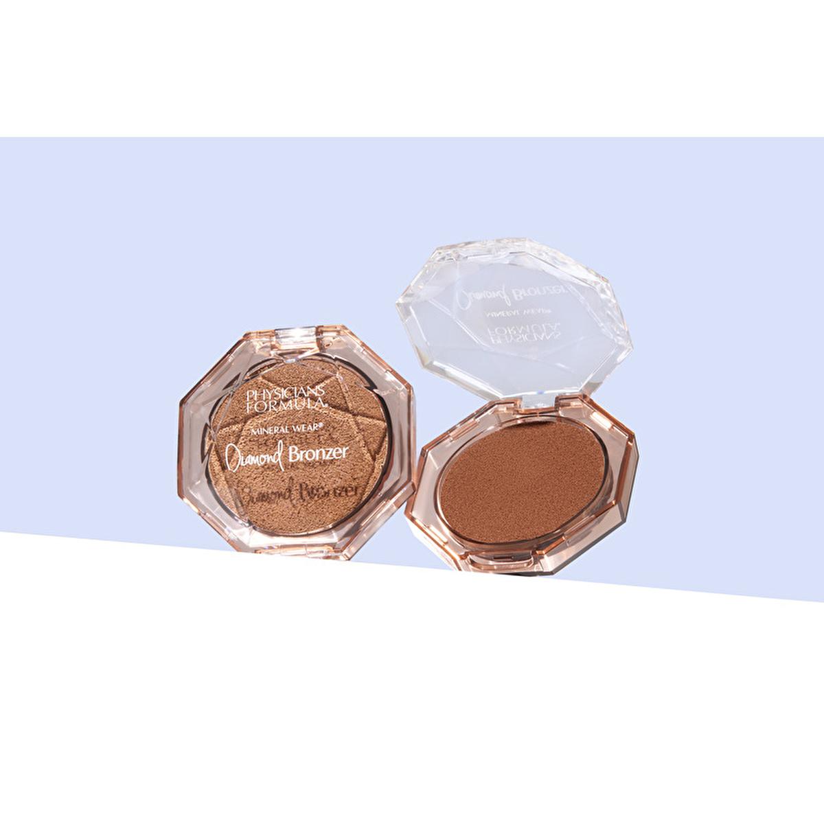 Physicians Formula Mineral Wear Diamond Powder Bronzer - Natural-Looking Bronzer for All Skin Tones by Beauty Care Bag