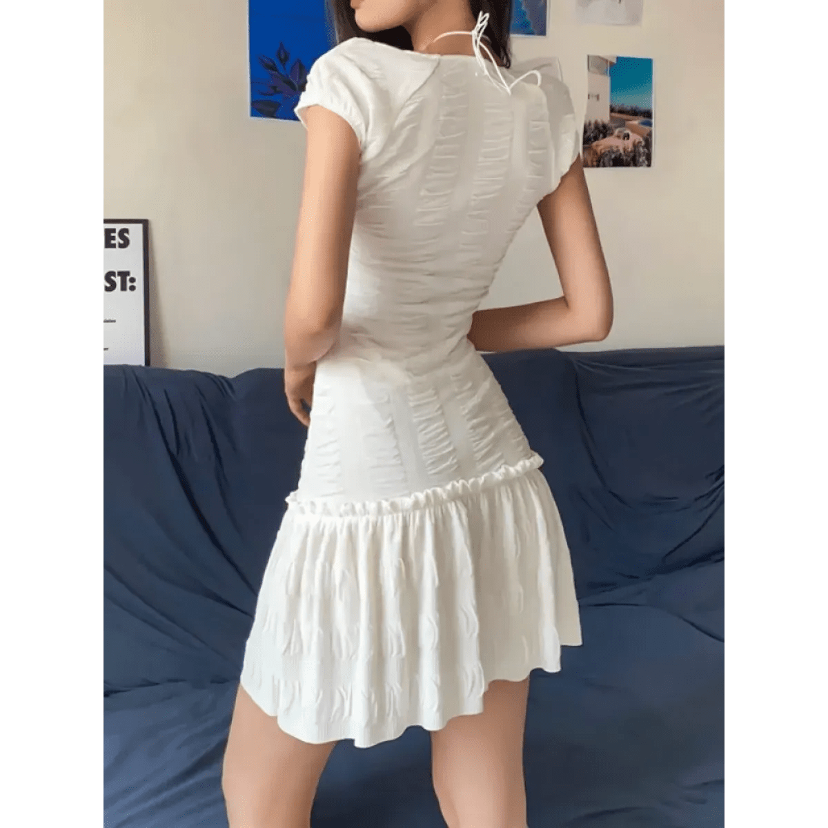 Halter Lace Mini Dressmini dressTorqelo.com