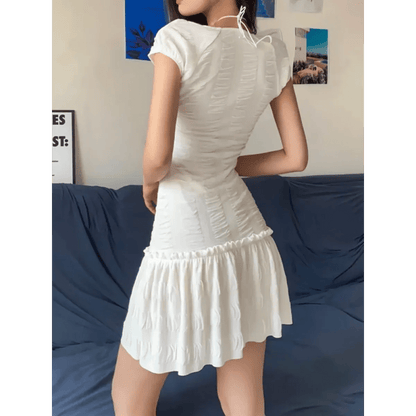 Halter Lace Mini Dressmini dressTorqelo.com