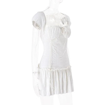 Halter Lace Mini Dressmini dressTorqelo.com