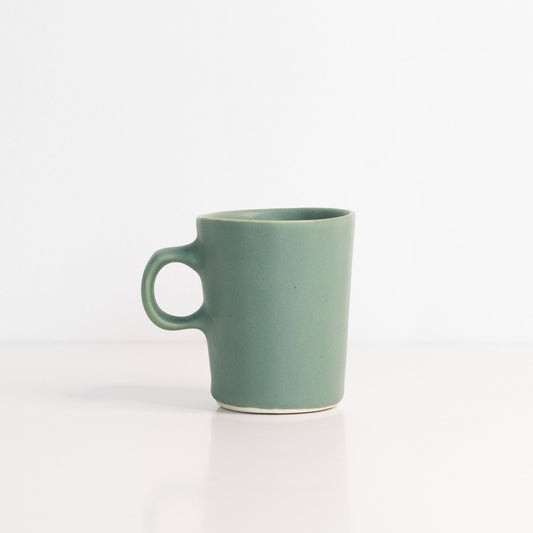 Handmade 4 oz porcelain doubleshot espresso cup
