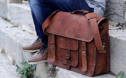 The Attorney Briefcase by Classy Leather Bags