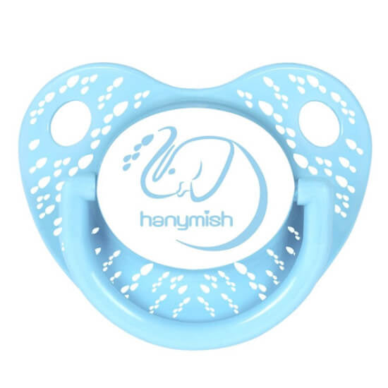 Hanymish Tiny Orthodontic Pacifier No.1 Blue by Beauty Care Bag