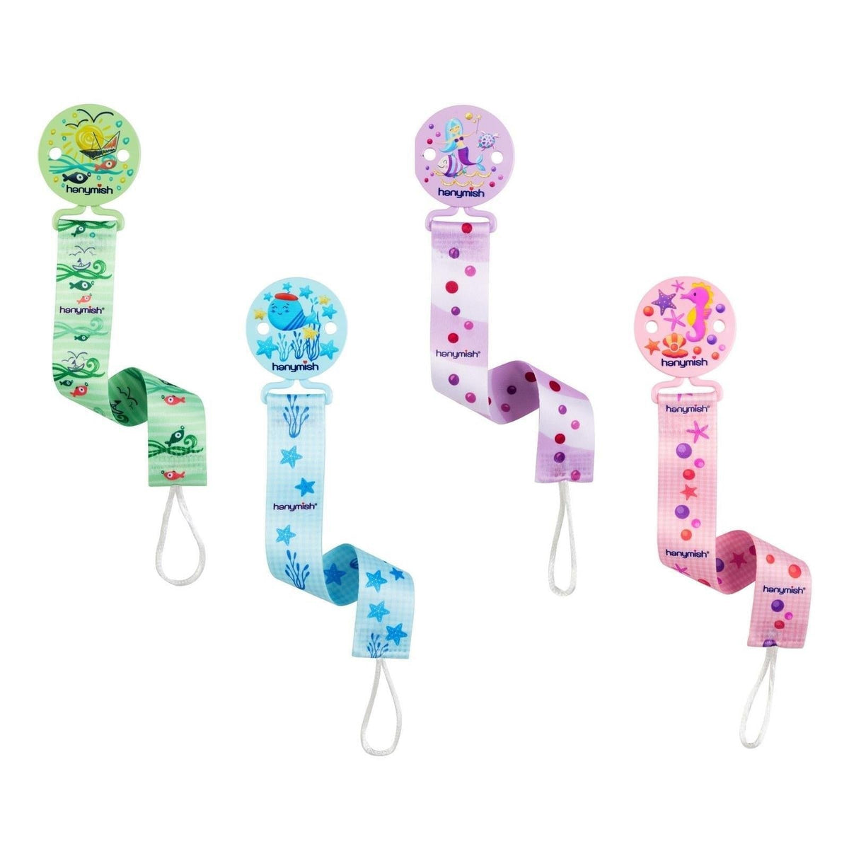 Hanymish Washable Pacifier Clip for Babies - Easy Clean, Practical & Hygienic Baby AccessoryBaby CareTorqelo.com
