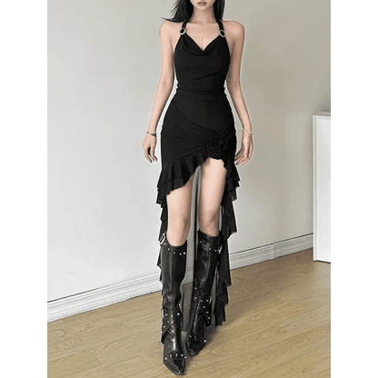Harajuku Irregular Ruffle DressDressesTorqelo.com