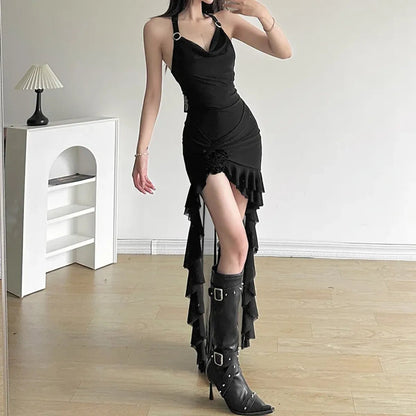 Harajuku Irregular Ruffle DressDressesTorqelo.com